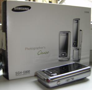 .Samsung SGH-G800.